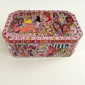 James Rizzi - Tin Metal Box - Girls Girls Girls - Signed
